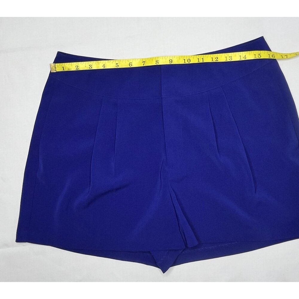 Jennifer Lopez Womens Royal Blue Shorts Size 10